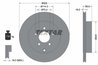 DISC FRANA TEXTAR 92223603 - Compatibil cu MAZDA