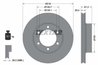DISC FRANA TEXTAR 92230403 - Compatibil cu CHANGAN, FOTON, JAC, TOYOTA