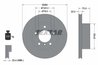 DISC FRANA TEXTAR 92238403 - Compatibil cu BMW