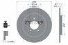 DISC FRANA TEXTAR 92239203 - Compatibil cu HYUNDAI