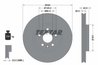 DISC FRANA TEXTAR 92243303 - Compatibil cu BUICK, BUICK (SGM), CHEVROLET, CHEVROLET (SGM), HOLDEN, OPEL, VAUXHALL