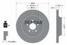 DISC FRANA TEXTAR 92254505 - Compatibil cu MERCEDES-BENZ