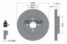 Disc frana Textar 92254603
