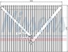 Evaporator aer conditionat Nissens 92257