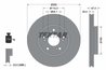 DISC FRANA TEXTAR 92257303 - Compatibil cu HONDA