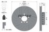 DISC FRANA TEXTAR 92265025 - Compatibil cu BMW, BMW (BRILLIANCE)