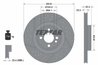 DISC FRANA TEXTAR 92279105 - Compatibil cu MINI