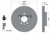 DISC FRANA TEXTAR 92279505 - Compatibil cu VW