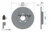 DISC FRANA TEXTAR 92282803 - Compatibil cu AUDI