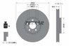 DISC FRANA TEXTAR 92284105 - Compatibil cu VOLVO
