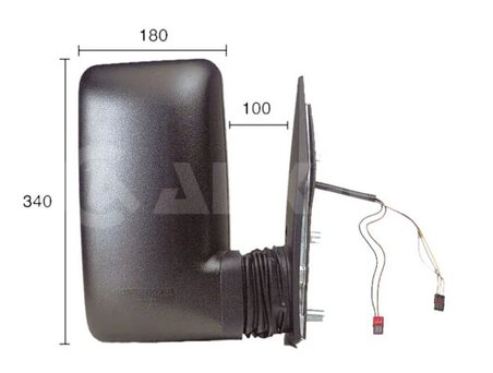 Oglinda exterioara Alkar 9228977