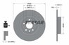 DISC FRANA TEXTAR 92293803 - Compatibil cu LAND ROVER, LAND ROVER (CHERY)