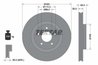 DISC FRANA TEXTAR 92299403 - Compatibil cu INFINITI, NISSAN, NISSAN (DFAC)