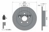 DISC FRANA TEXTAR 92301403 - Compatibil cu DAIHATSU, LEXUS, TOYOTA, TOYOTA (FAW), TOYOTA (GAC)