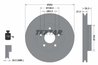 DISC FRANA TEXTAR 92303405 - Compatibil cu FORD, FORD AUSTRALIA
