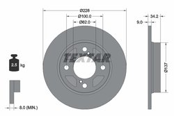 DISC FRANA TEXTAR 92303603 - Compatibil cu SUZUKI