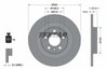 Disc frana Textar 92304703