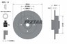 DISC FRANA TEXTAR 92305403 - Compatibil cu CITROEN, DS, OPEL, PEUGEOT, VAUXHALL