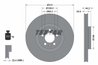 Disc frana Textar 92306405