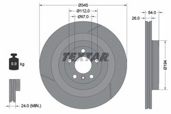 DISC FRANA TEXTAR 92307905 - Compatibil cu MERCEDES-BENZ
