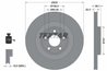 DISC FRANA TEXTAR 92319905 - Compatibil cu JAGUAR