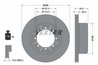 DISC FRANA TEXTAR 92322303 - Compatibil cu NISSAN