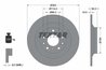 DISC FRANA TEXTAR 92324803 - Compatibil cu MAZDA