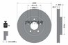 DISC FRANA TEXTAR 92326203 - Compatibil cu MAZDA