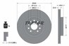DISC FRANA TEXTAR 92327103 - Compatibil cu CUPRA, VW