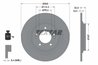 DISC FRANA TEXTAR 92332703 - Compatibil cu HYUNDAI, KIA, KIA (DYK)