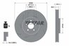 Disc frana Textar 92334205
