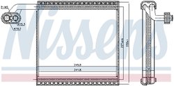 EVAPORATOR AER CONDITIONAT NISSENS 92340 - Compatibil cu HONDA
