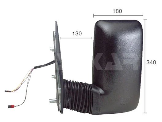 OGLINDA EXTERIOARA ALKAR 9237977 - Compatibil cu IVECO