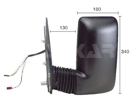 OGLINDA EXTERIOARA ALKAR 9237977 - Compatibil cu IVECO