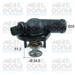 TERMOSTAT LICHID RACIRE MEAT & DORIA 92730 - Compatibil cu AUDI, VW