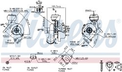 Turbina Nissens 93043