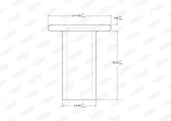 NIT, MATERIAL FRICTIUNE SABOTI FRANA BERAL 93048 - Compatibil cu IVECO, MERCEDES-BENZ