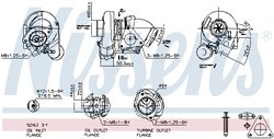 Turbina Nissens 93058