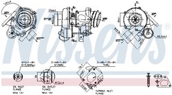Turbina Nissens 93059