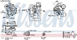 Turbina Nissens 93070