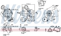 Turbina Nissens 93080