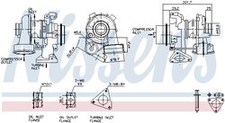 Turbina Nissens 93081