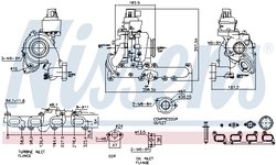 Turbina Nissens 93098