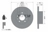 DISC FRANA TEXTAR 93104800 - Compatibil cu IVECO