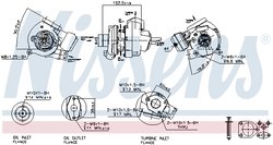 Turbina Nissens 93107