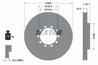 DISC FRANA TEXTAR 93117500 - Compatibil cu RENAULT, RENAULT TRUCKS