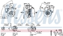 Turbina Nissens 93125