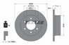 DISC FRANA TEXTAR 93143303 - Compatibil cu DODGE, FREIGHTLINER, MERCEDES-BENZ, MERCEDES-BENZ (FJDA), VW