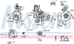 TURBINA NISSENS 93161 - Compatibil cu MERCEDES-BENZ