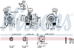 Turbina Nissens 93201